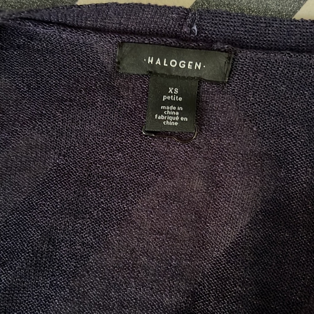 Side Slit Cardigan In Navy Peacoat
Size XS - Picture 12 of 14